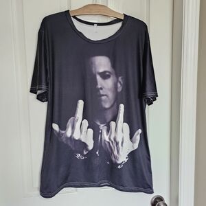 EMINEM | Black & White Tee - Large